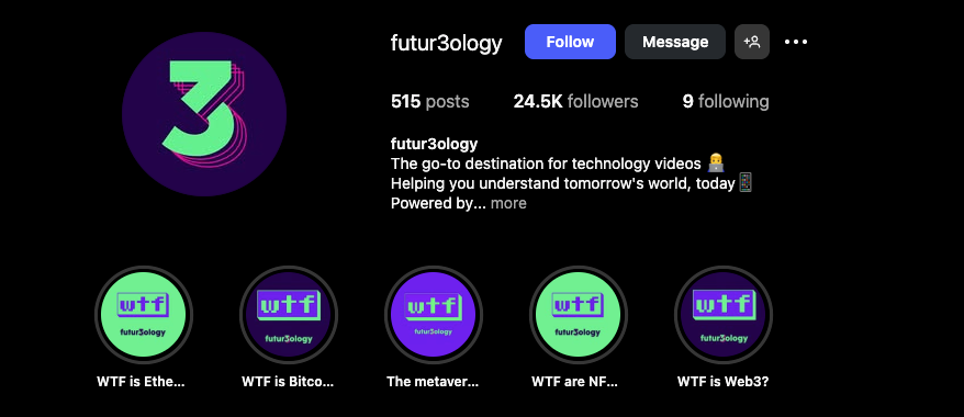 Futur3ology project